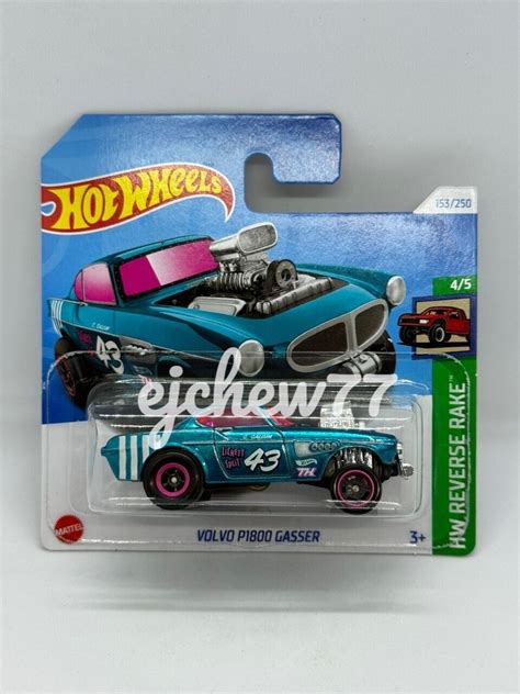 Hot Wheels Super Treasure Hunt Volvo P Gasser Short Card