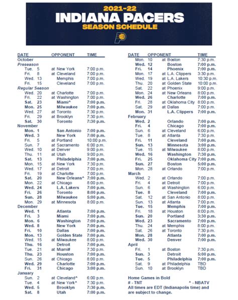 Pacers 2021-22 schedule released | Fox 59