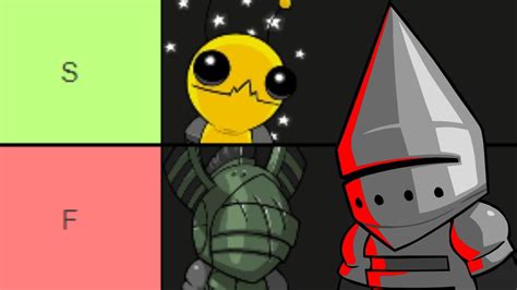 Ranking Every Enemy In Castle Crashers Youtube