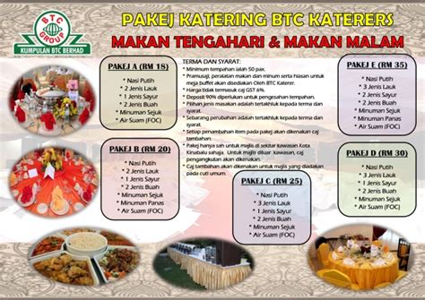 Btc Caterers Katering Di Kota Kinabalu Sabah