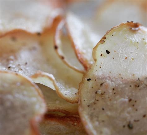 Super Easy Oven Baked Potato Chips Baked Potato Chips Baked Potato