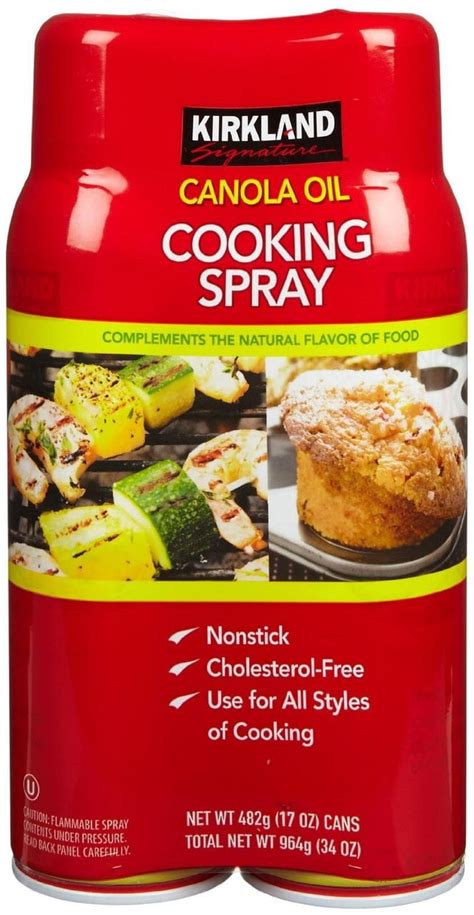 Kirkland Signature Canola Oil Cooking Spray Ounce Walmart