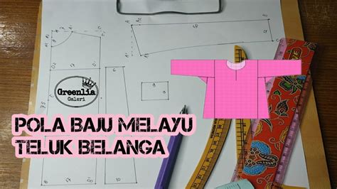 Cara Membuat Pola Baju Melayu Teluk Belanga 35 Trend Terbaru Cara Buat Baju Melayu Teluk