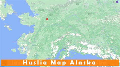 Huslia, Alaska Map