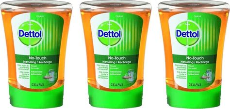 Dettol No Touch Navulling Original 3 X 250ml Antibacterieel