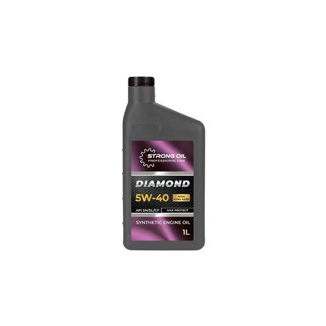 Масло STRONG OIL DIAMOND ENGINE 5W-40 SN/CF синтетика, канистра 1 л ...