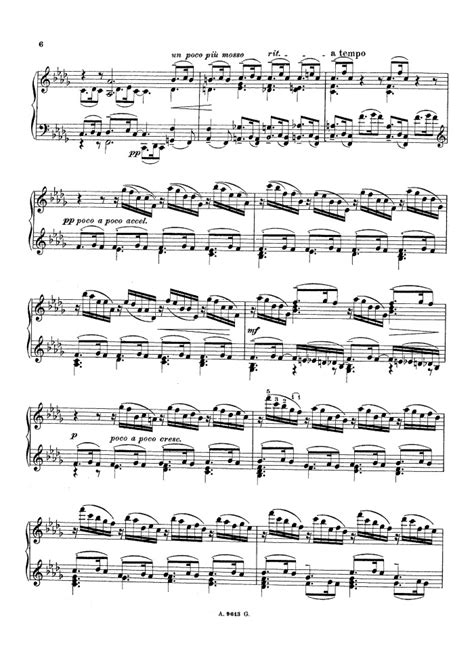 Op No Prelude In B Flat Minor Free Sheet Music By Rachmaninoff