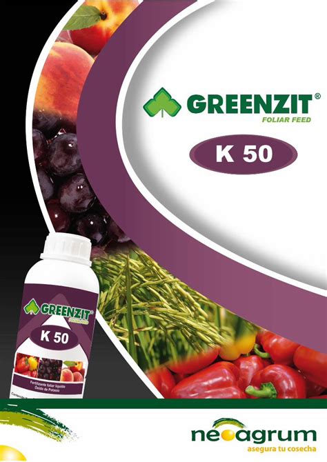 Pdf K 50 Fertilizante Foliar Liquido óxido De Potasio Contenid Foliar