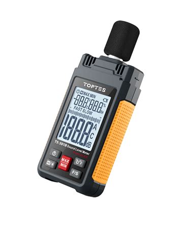 Decibel Meter Toptes Ts B Sound Level Meter With A C Weighting