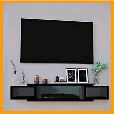 Jual Rak Tv Ambalan Tv Rak Gantung Rak Tv Tempel Dinding Shopee