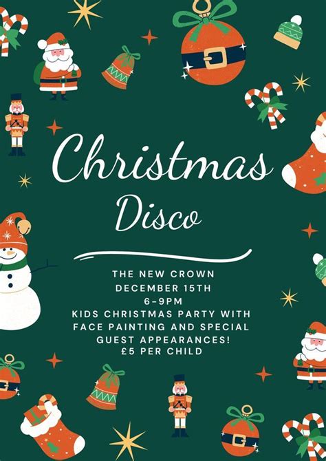 Kids Christmas Disco The New Crown Wallsend December 15 2023