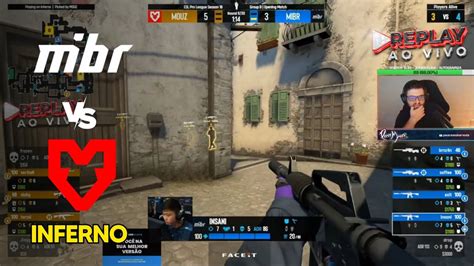 Mibr Vs Mouz Inferno Esl Pro League Season Youtube