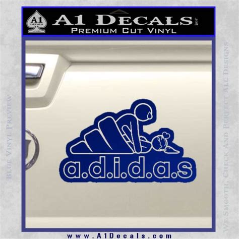 Adidas All Day I Dream About Sex Decal Sticker A1 Decals