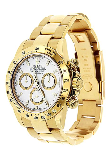 Rolex Daytona | 18K Yellow Gold | 40 Mm – FrostNYC