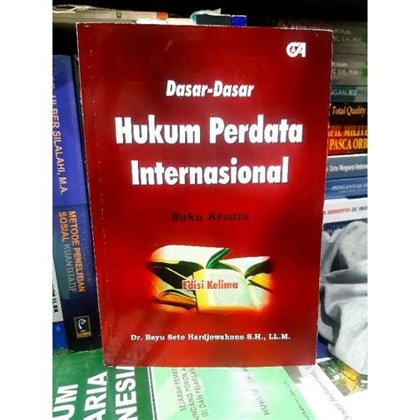 Jual Buku Dasar Dasar Hukum Perdata Internasional Bayu Seto Indonesia