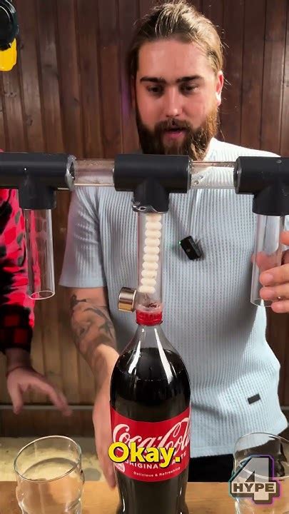 Coke And Mentos Challenge 🥤 Can This Device Fill Multiple Glasses