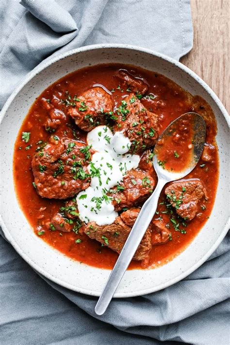 Pörkölt Hungarian Beef Stew A Delicious Beef Stew Recipe At Cook