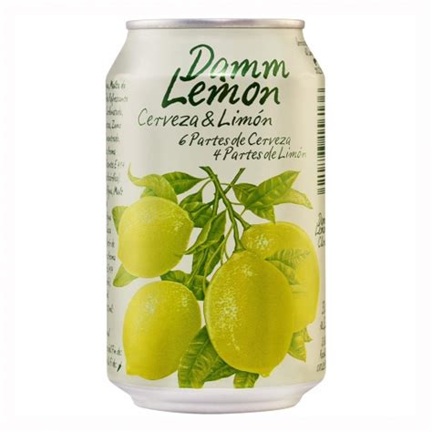 Cerveza Damm Lemon con limón lata 33 cl Supermercado Online Carrefour