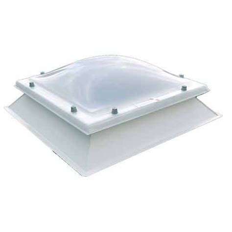 Lichtkoepel Acrylaat Pmma Koepel Wandig Bolvormig Incl Pvc Opstand