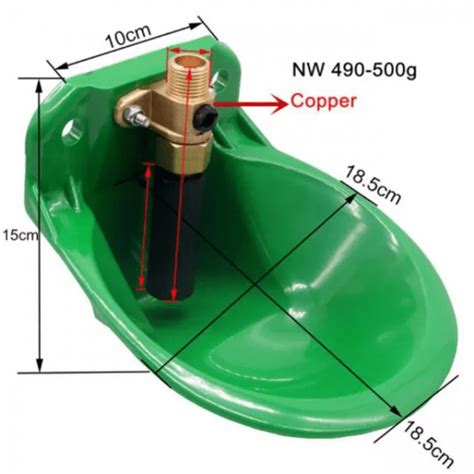 Bebedero Autom Tico Para Cabras Y Ovejas De Pl Stico V Lvula De Bronce