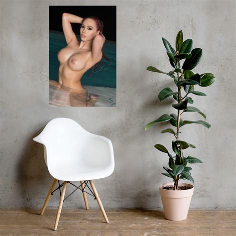 Hot Girl Poster Sexy Girl Poster Sexy Nude Topless Asian Etsy Canada