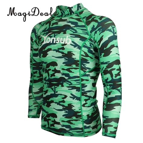 Multi Purpose Wetsuit Top Men Long Sleeve Rash Guard Vest Shirt All ...