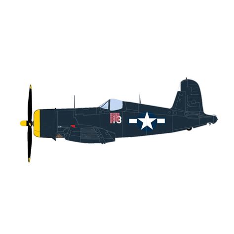 Hobby Master 148 F4u 4 Corsair White 13 Capt Kenneth Walsh 21 Kills