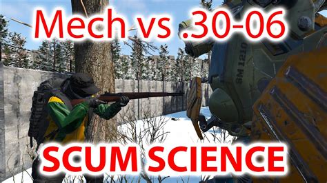 SCUM 0 75v Science Killing Mech With 30 06 M1 Garand YouTube