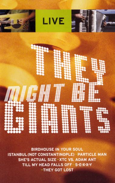 Live Tmbw The They Might Be Giants Knowledge Base