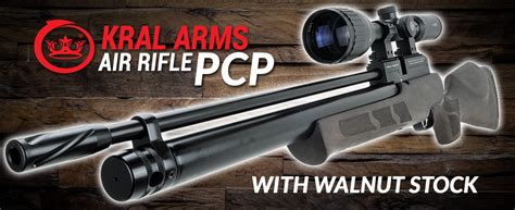 Kral Puncher Pcp Air Rifle Walnut Just Air Guns