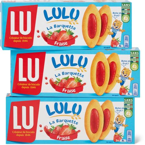 Lu Barquette Genoa Biscuit With Strawberry Filling Migros