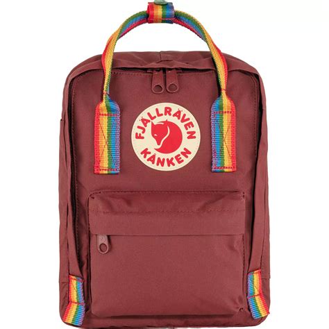 Jual FJALLRAVEN Fjallraven Kanken Rainbow Mini Ox Red Backpack Unisex