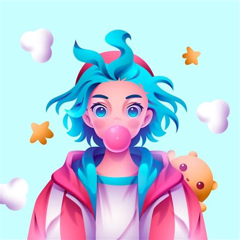 Free Vector | Realistic candy pastel color illustration