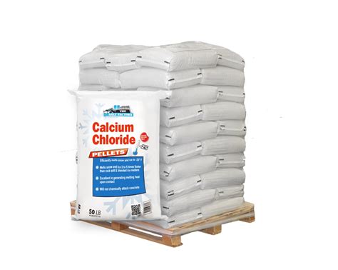 Calcium Chloride Pellet Pallet Bags The Salt Factory Online Store