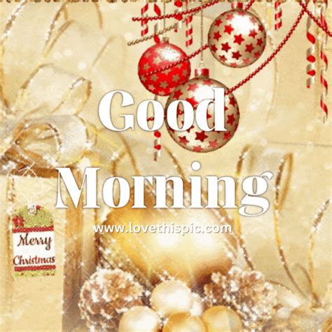 Gold Ornament Themed Good Morning  Pictures Photos And Images For