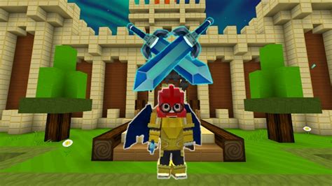 Using Every Sword To Win In Bed Wars Blockman Go Youtube