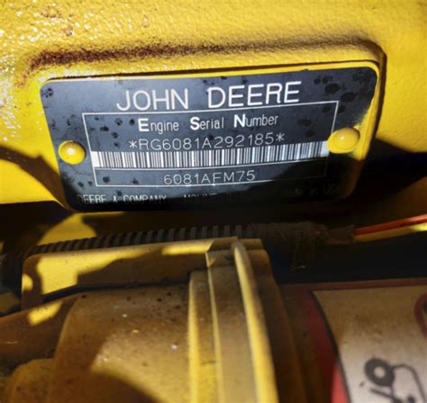 John Deere Afm Engines W Twin Disc Gears Pair Meg