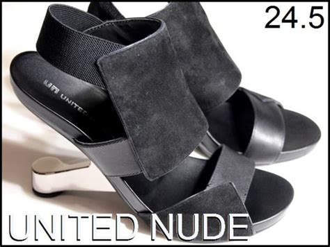 S P UNITED NUDE ユナイテッドヌード EAMZ サンダル 黒 rb cm 売買されたオークション情報yahooの商品情報をアーカイブ公開 オークファン