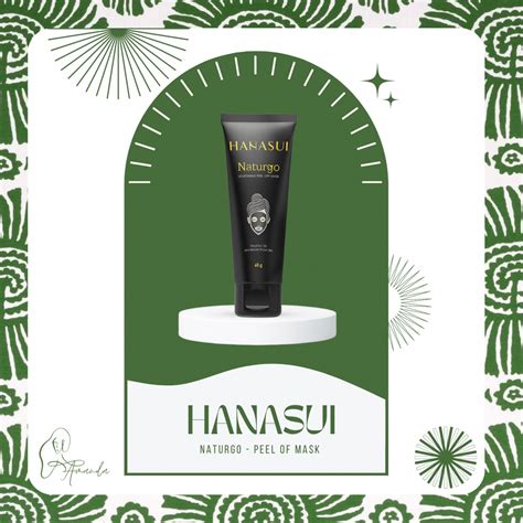 Jual Termurah Hanasui Naturgo Peel Off Mask Black Tube Gr