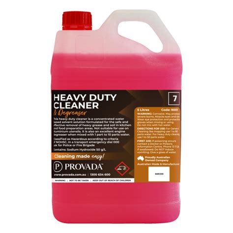 Provada Heavy Duty Cleaner And Degreaser 5l Cleaners Gallery