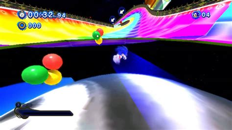 Sonic Generations Rainbow Road Level Mod Youtube