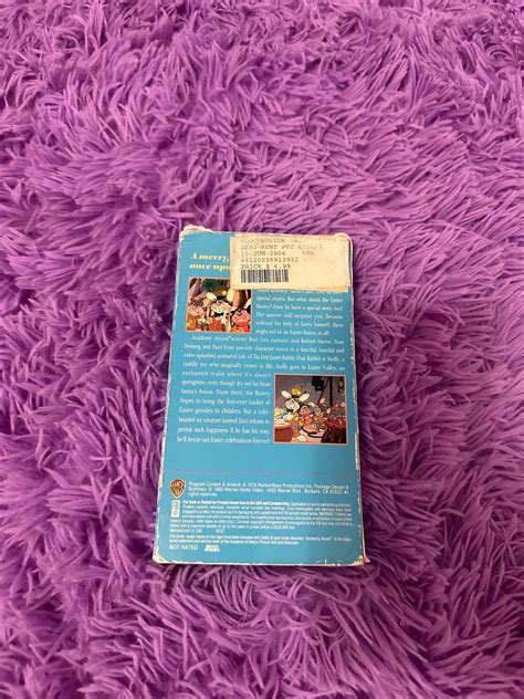 The First Easter Rabbit Vhs Burl Ives Nostalchicks