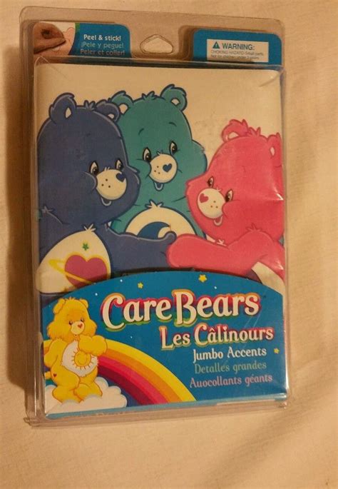 NEW 32 Jumbo CARE BEARS Wall Decals 2006 Brewster/American Greetings ...