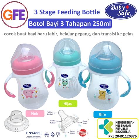 Jual Baby Safe Botol Susu Tahap Bayi Ml Bottle Stage Feeding