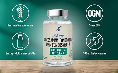 Rite Flex Integratore Di Glucosamina E Condroitina Con Boswellia