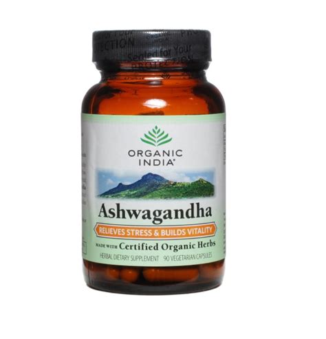 Organic India Ashwagandha 90 Capsules Voordelig Online Kopen Drogistnl