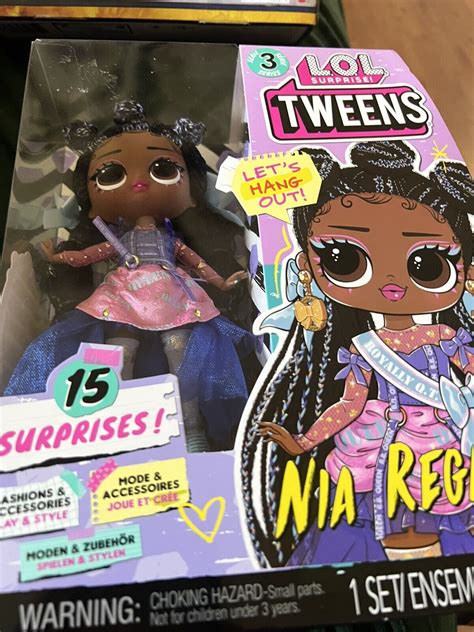 LOL Surprise Tweens Series 3 Nia Regal Fashion Doll With 15 Surprises