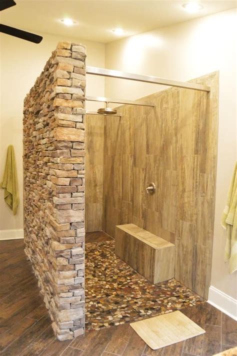 Walk Thru Shower Walk In Bathroom Showers Rustic Bathroom Shower Bathroom Shower Panels