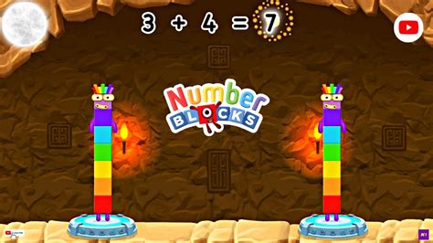 Numberblocks Cave Run Cbeebies Go Explore Fun Free App Learn To Count Youtube