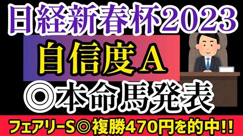 【日経新春杯2023】ヴェルトライゼンデは斤量重し！ 本名馬発表！【競馬予想】 競馬動画まとめ